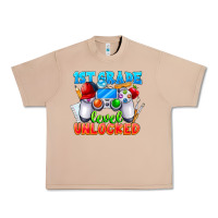 Burro 1st Grade Level Unlocked Urban Heavy Tee - CowhideDigitalArt