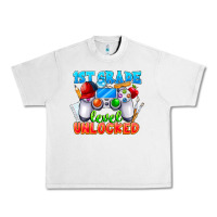 Lunar Rock 1st Grade Level Unlocked Urban Heavy Tee - CowhideDigitalArt