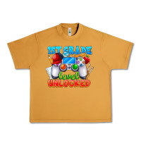 Peanut Butter 1st Grade Level Unlocked Urban Heavy Tee - CowhideDigitalArt