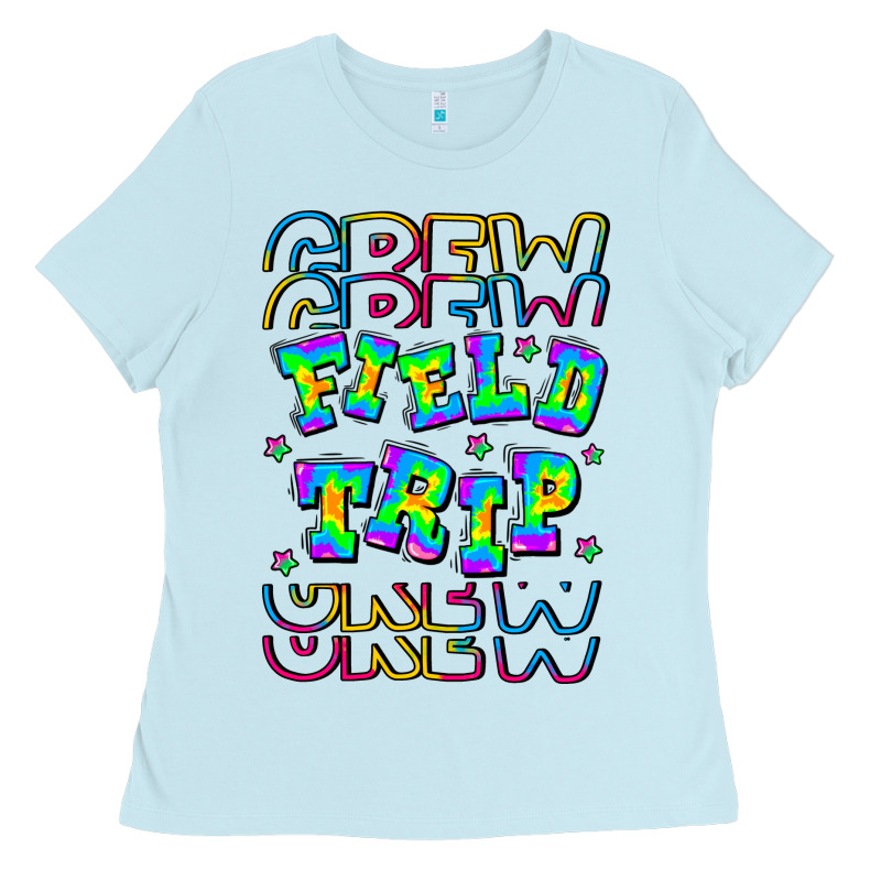Crew Field Trip Ladies Tee by CowhideDigitalArt | Teevron