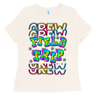 Bone Crew Field Trip Ladies Tee - CowhideDigitalArt