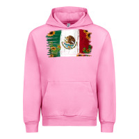 Fuchsia Pink Mexican Flag Cactus Sunflower Urban Hoodie - Jasminsmagicworld