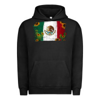 Pigment Black Mexican Flag Cactus Sunflower Urban Hoodie - Jasminsmagicworld