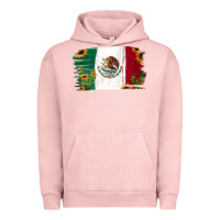 Pigment Salmon Mexican Flag Cactus Sunflower Urban Hoodie - Jasminsmagicworld