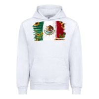 White Mexican Flag Cactus Sunflower Urban Hoodie - Jasminsmagicworld