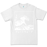 White the great wave off kanagawa Premium Tee - artisFamous