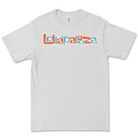 Dove Grey Lollapalooza Festival Premium Tee - artisFamous