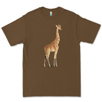 Cacao Giraffe Premium Tee - artisFamous