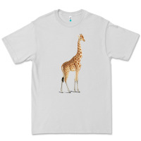 Dove Grey Giraffe Premium Tee - artisFamous