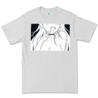 Dove Grey anime eyes Premium Tee - artisFamous