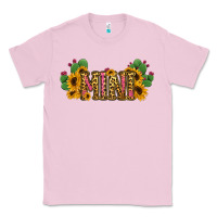 Bubblegum Pink Cactus Leopard Sunflower Mama and Mini Set Classic Tee - Jasminsmagicworld