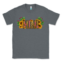 Charcoal Heather Cactus Leopard Sunflower Mama and Mini Set Classic Tee - Jasminsmagicworld