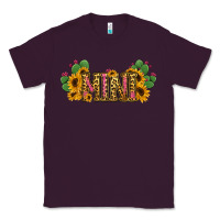 Plum Cactus Leopard Sunflower Mama and Mini Set Classic Tee - Jasminsmagicworld