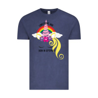 Unicorns Are Born In September Vintage Tee | Teevron