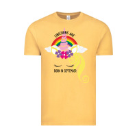 Vintage Mustard Unicorns Are Born in September Vintage Tee - Bettercallsaul