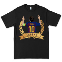 Black Messi The Legend Premium Tee - artisFamous