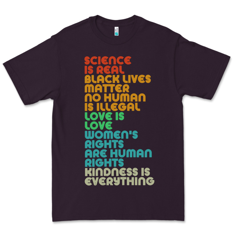 Vintage, Retro Science Is Real, Black Lives Matter Premium Tee by artisFamous | Teevron