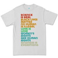 Dove Grey vintage, retro science is real, black lives matter Premium Tee - artisFamous