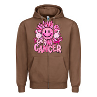 Chestnut hey cancer smiley face breast cancer Zipper Hoodie - RanaPortraitStore