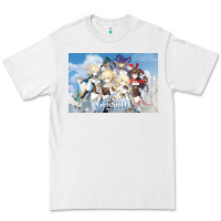 White Genshin Impact Premium Tee - artisFamous