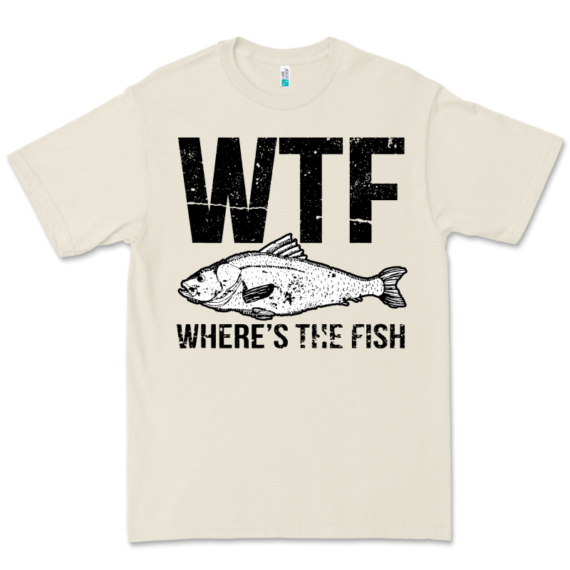 Wtf Where's The Fish Premium Tee by artisFamous | Teevron
