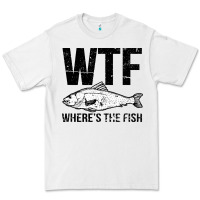 White wtf where's the fish Premium Tee - artisFamous