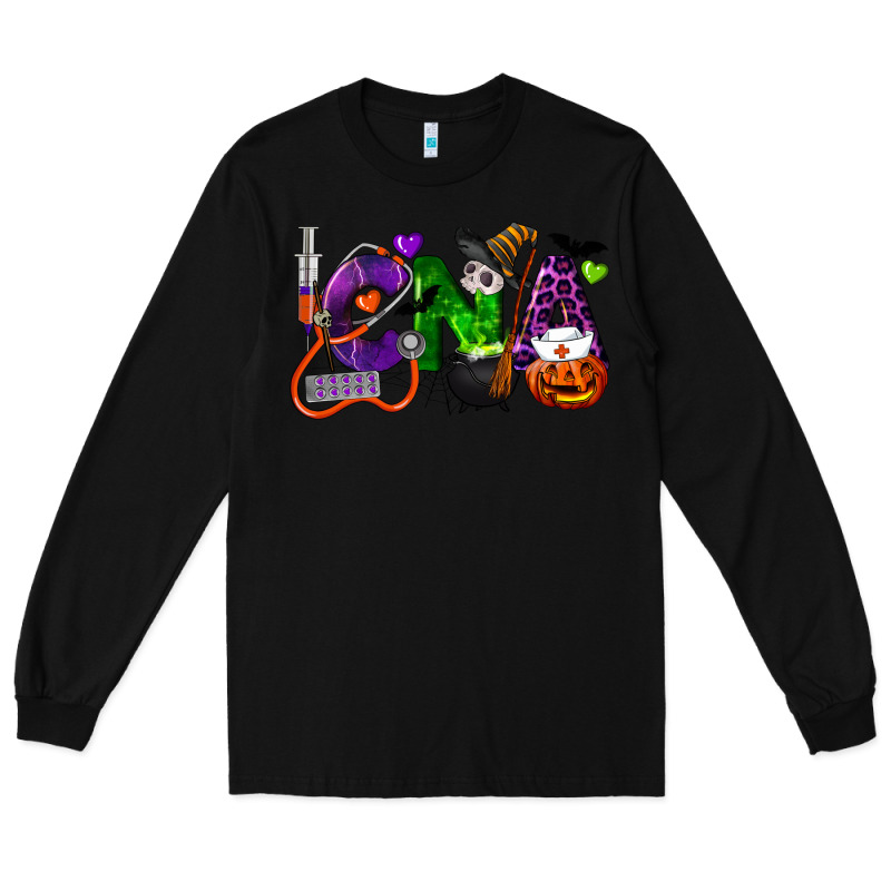 Halloween Cna Certified Nursing Assistant Long Sleeve Tee by LillyAllenDesigns | Teevron