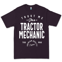 Tractor Mechanic Gift Funny Job Title Profession Birthday Idea Premium Tee | Teevron