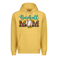 Antique Gold western leopard serape wooden sunflowers  turquoise glitter mom baseba Premium Hoodie - Artiststas
