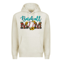 Oatmeal Heather western leopard serape wooden sunflowers  turquoise glitter mom baseba Premium Hoodie - Artiststas
