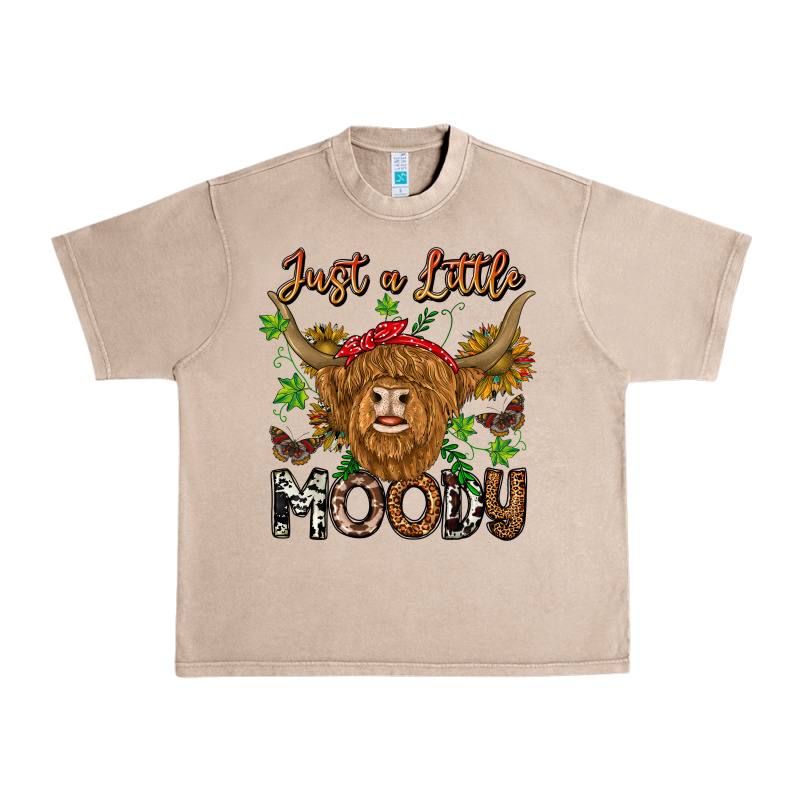 Just A Little Moody Urban Heavy Tee by CowhideDigitalArt | Teevron