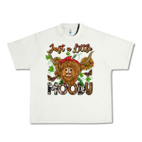 Pistachio Just a Little Moody Urban Heavy Tee - CowhideDigitalArt