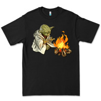 Black Yoda is warming up Premium Tee - artisFamous