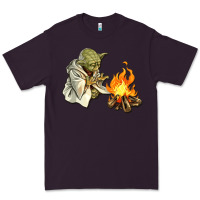 Plum Yoda is warming up Premium Tee - artisFamous