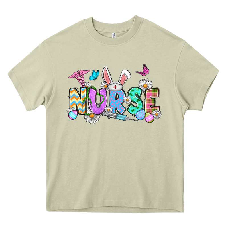 Easter Nurse Heavy Core Tee by OliviaCreatesArt | Teevron