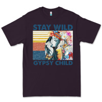 Plum stay wild gypsy child letter rainbow Premium Tee - artisFamous