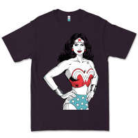 Plum wonder woman Premium Tee - artisFamous