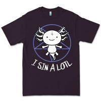 Plum i sin a lotl hail satan pentagram Premium Tee - artisFamous