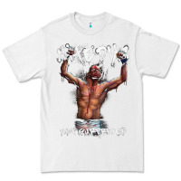 White NATE DIAZ Premium Tee - artisFamous