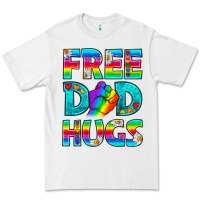 Pride Lgbtq Free Dad Hugs Premium Tee | Teevron