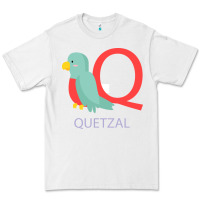 White Cute Quetzal Kid's Premium Tee - artisFamous