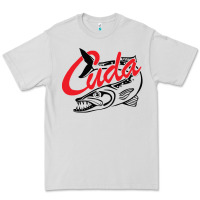 Dove Grey bara cuda Premium Tee - artisFamous