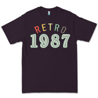 Plum Retro 1987 Premium Tee - artisFamous