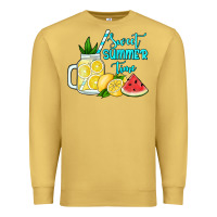 Antique Gold sweet summer time no background Premium Sweatshirt - Jasminsmagicworld