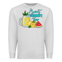 Dove Grey sweet summer time no background Premium Sweatshirt - Jasminsmagicworld