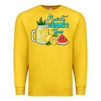 Lemon sweet summer time no background Premium Sweatshirt - Jasminsmagicworld