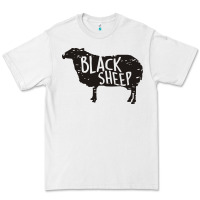 White black sheep silhouette Premium Tee - artisFamous