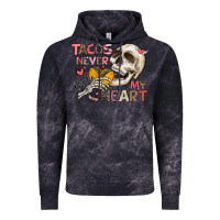 Cloud Black Tacos Never Broke My Heart Vintage Hoodie - CowhideDigitalArt