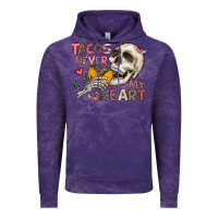 Cloud Purple Tacos Never Broke My Heart Vintage Hoodie - CowhideDigitalArt