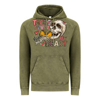 Vintage Olive Tacos Never Broke My Heart Vintage Hoodie - CowhideDigitalArt